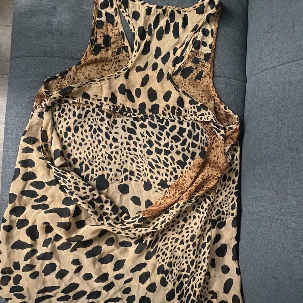 Y2K Racerback Leopard Print - Picture 2 of 6